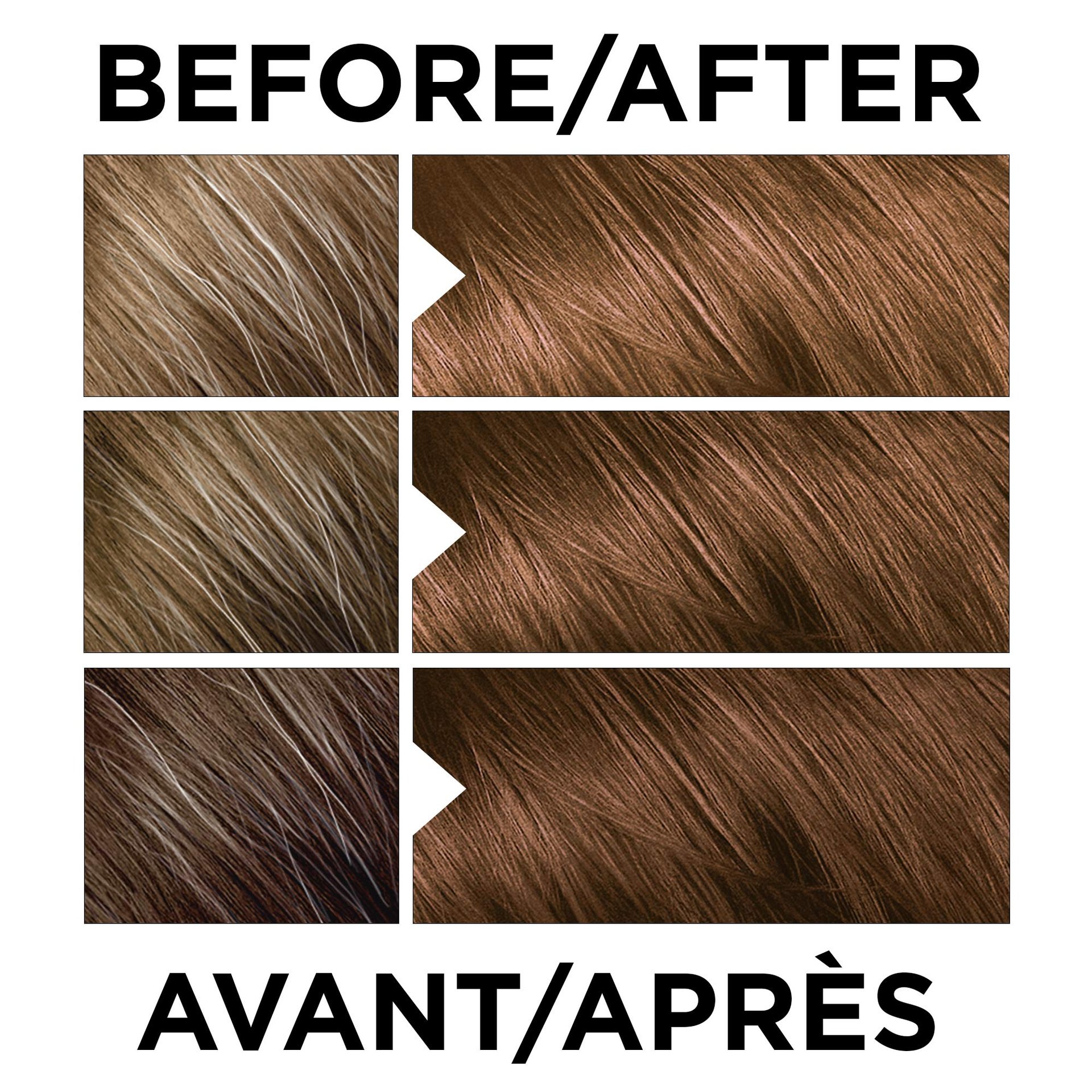 L'Oréal Paris Excellence Crème Universal Nudes 6N Châtain Clair Naturel Coloration Permanente Swatch de la Coloration